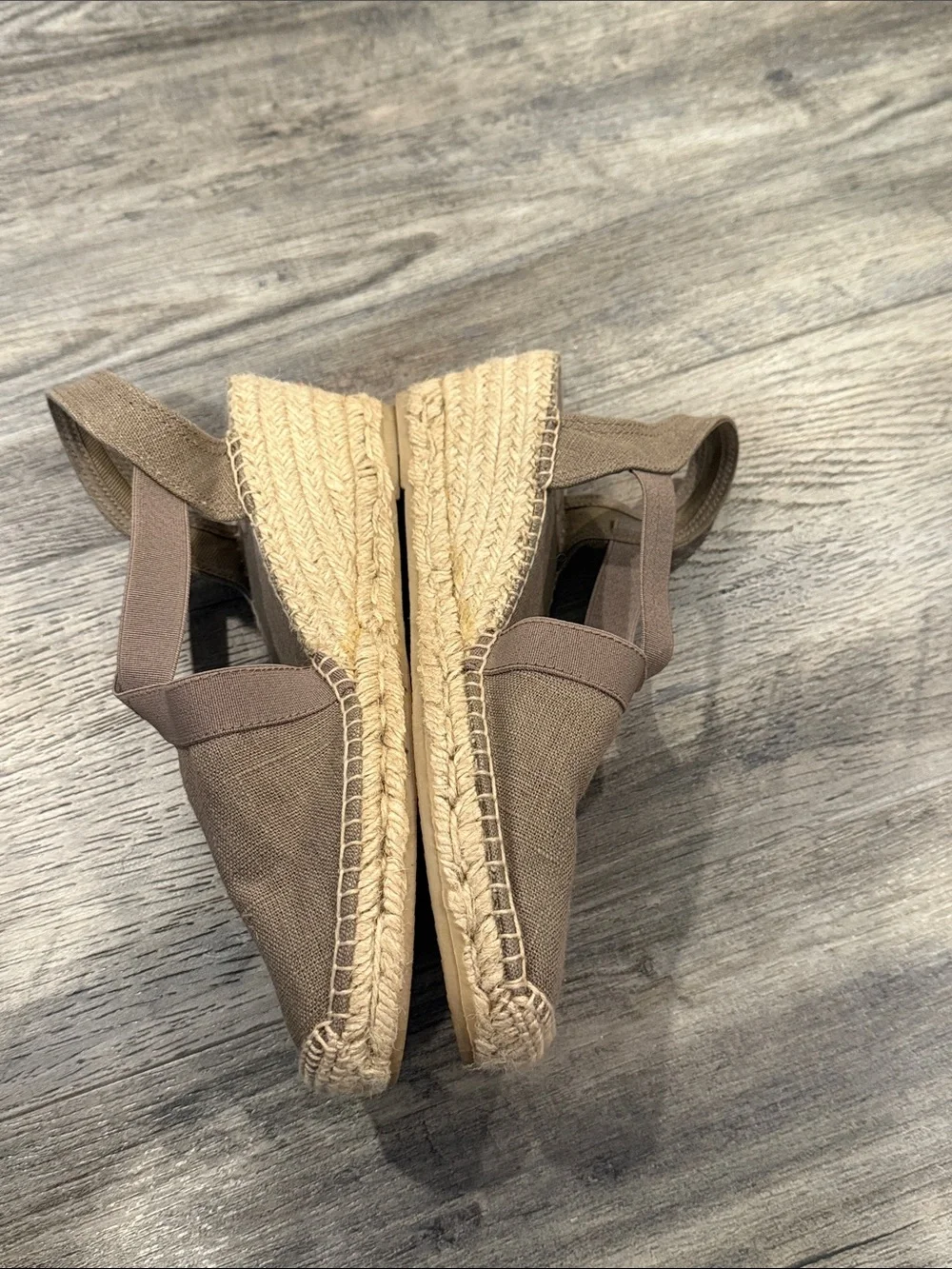 Toni Pons Taupe Espadrilles Size 40 US Size 10